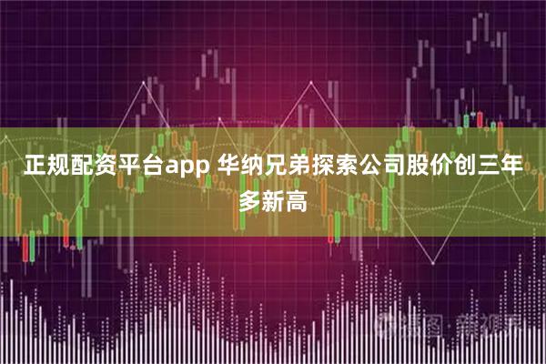 正规配资平台app 华纳兄弟探索公司股价创三年多新高